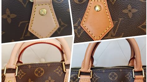 patina of Lv bags